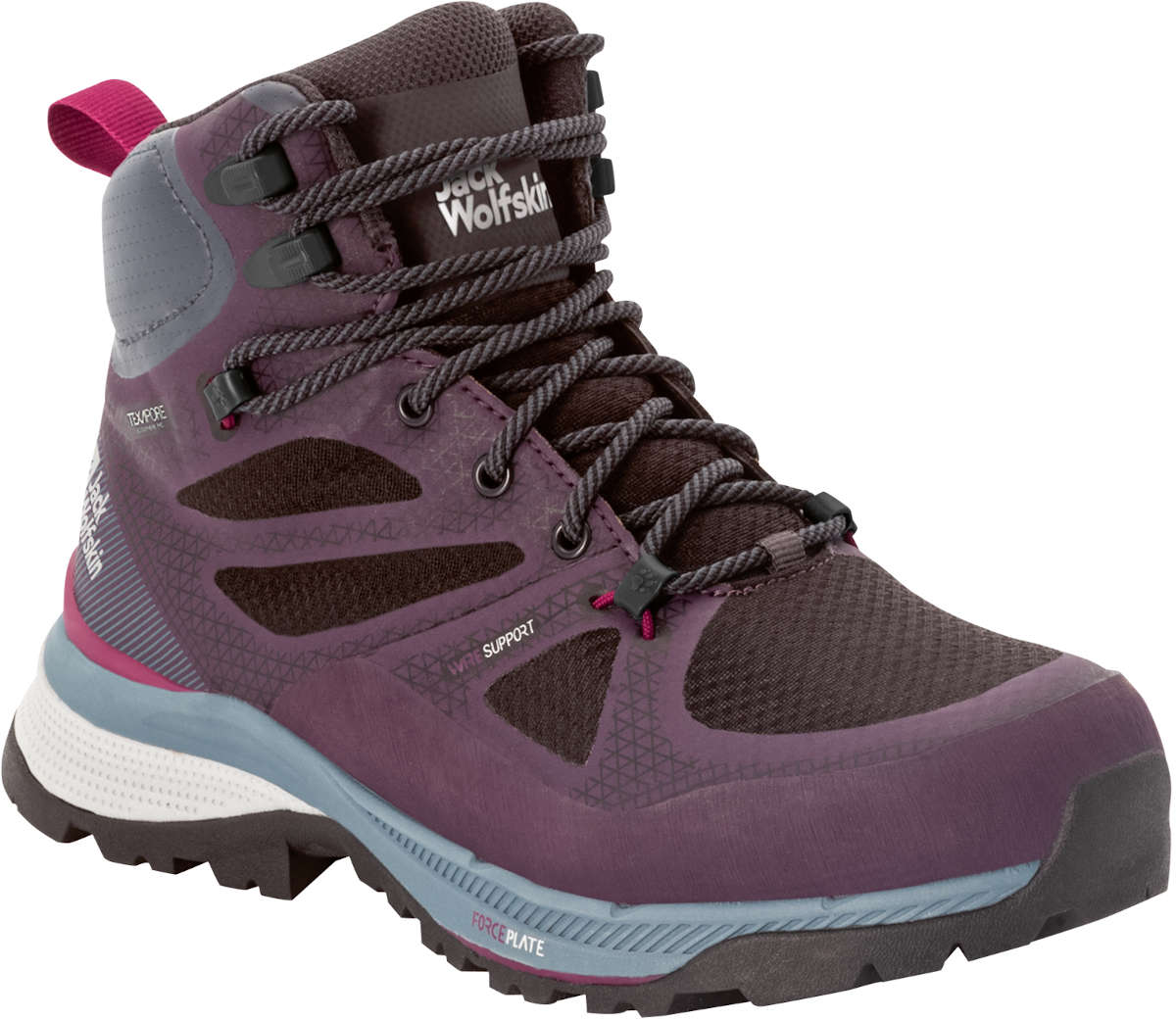 Jack Wolfskin Womens Force Striker Texapore Mid Boots E Outdoor